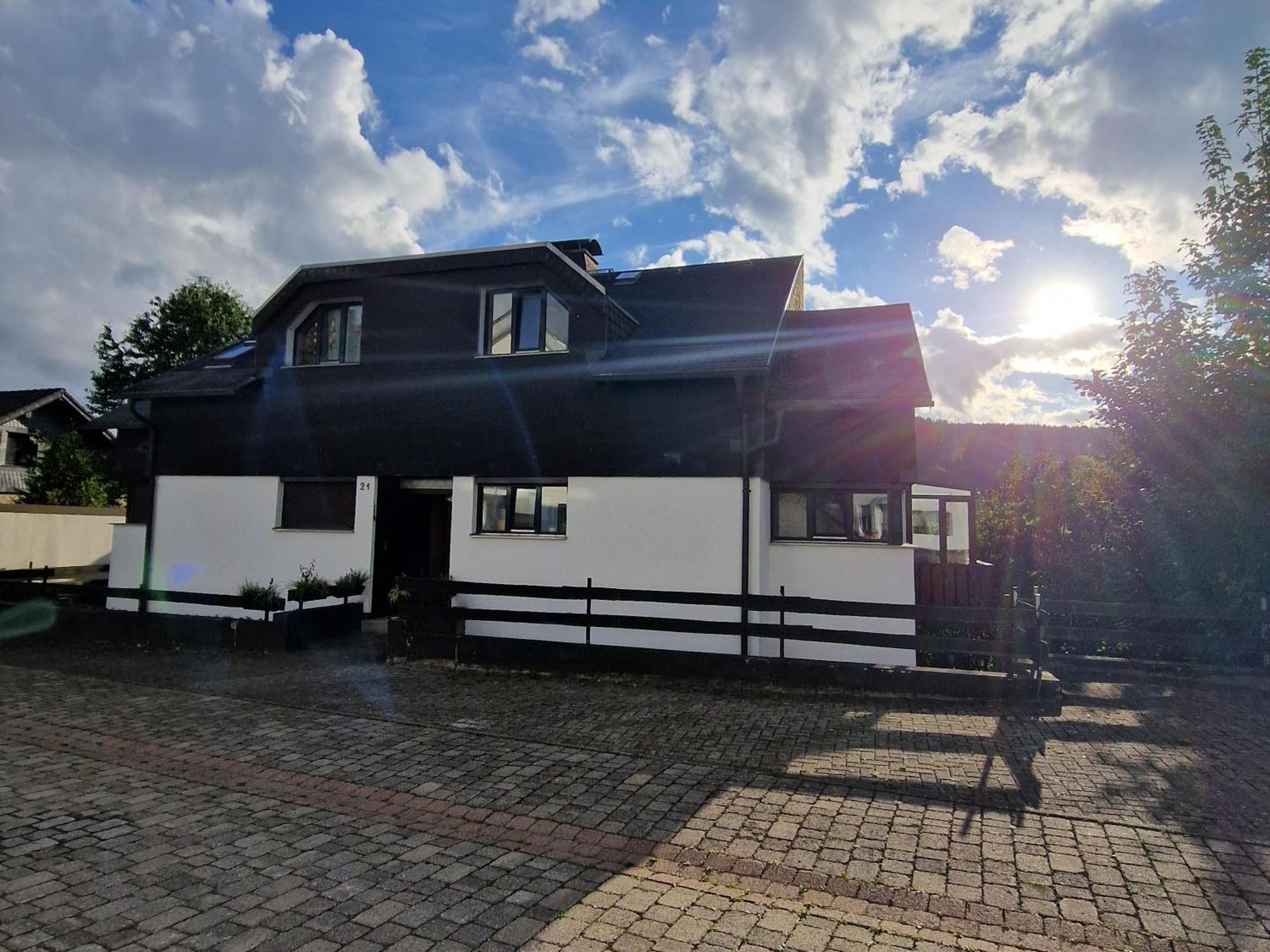 Ferienwohnung Fuchsbau Mit Kamin & Terrasse & Hunde Winterberg Bagian luar foto